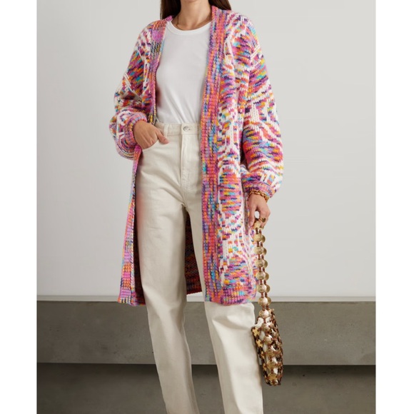 FARM Rio Wild Hearts Longline Cardigan XS - Picture 3 of 13